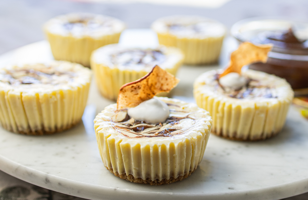 Cottage Cheese Mini Cheesecakes - Recipe photo by a zest for life
