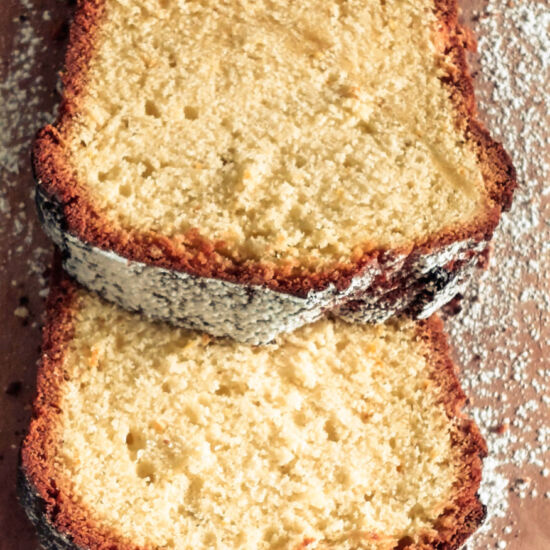 Fall Citrus Loaf Cake - Recipe photo by Foodzesty