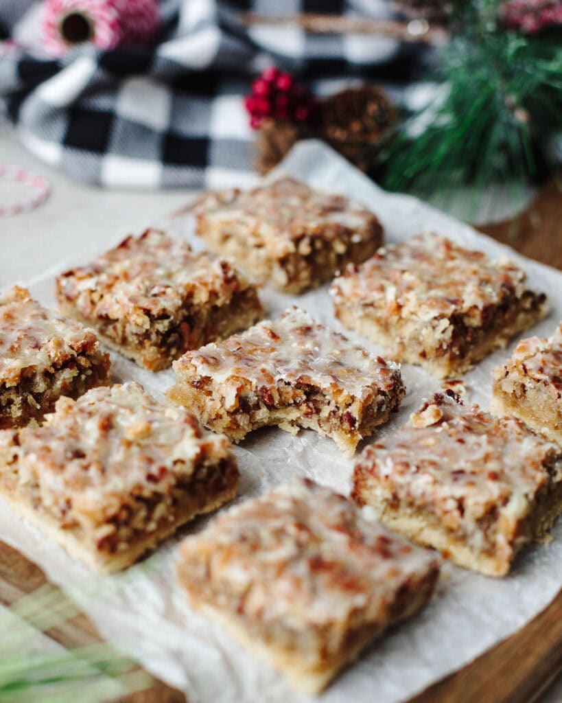 Holiday Dream Bars - Recipe photo by The Cookin Chicks