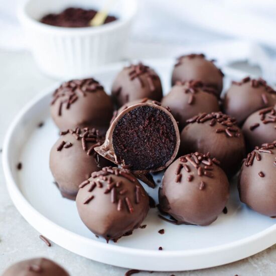 Chocolate Cake Balls - Recipe photo by The Cookin Chicks