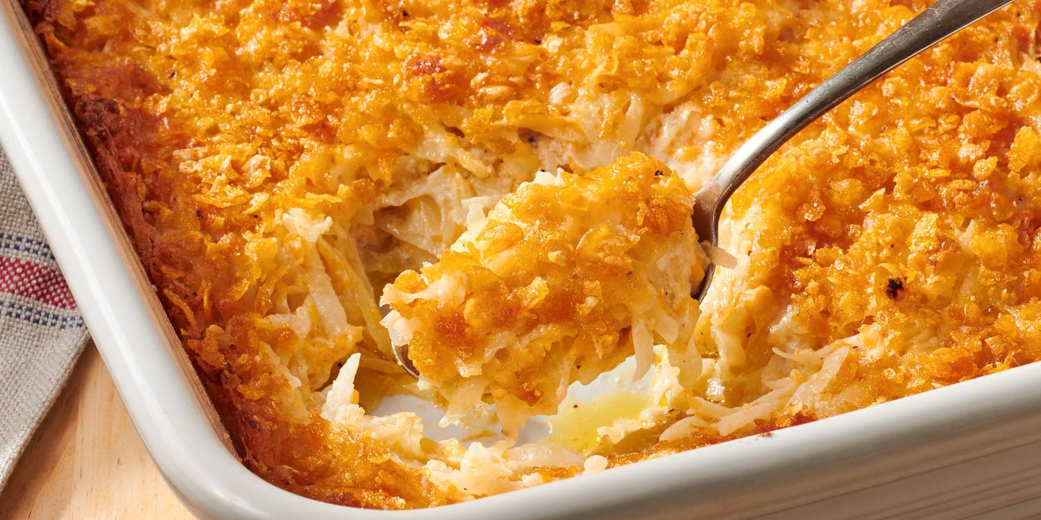 Hash Brown Potato Bake - Recipe photo by The Cookin Chicks