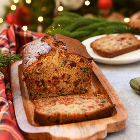 Holiday Sunripe Banana Fruit Cake - Recipe photo by SizzlingEats