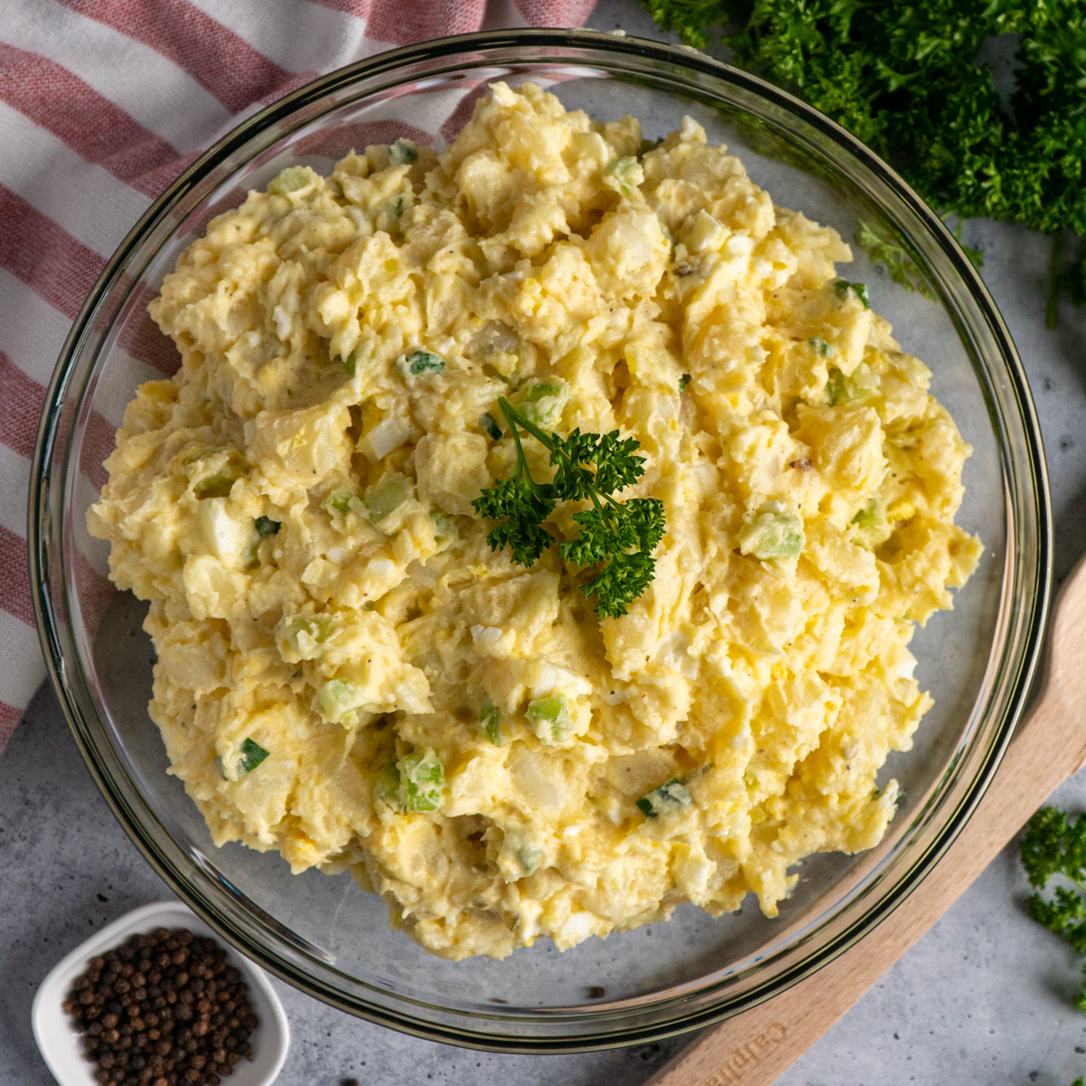 Mustard Potato Salad - Recipe photo by The Cooking Duo