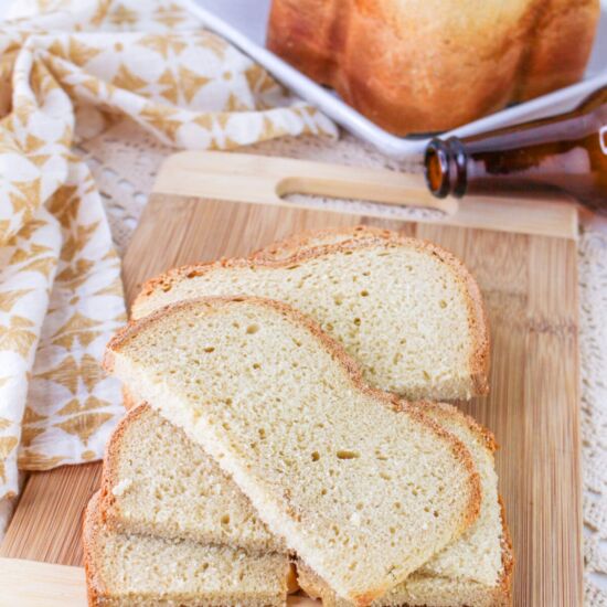 Bread Machine Beer Bread - Recipe photo by The Cookin Chicks