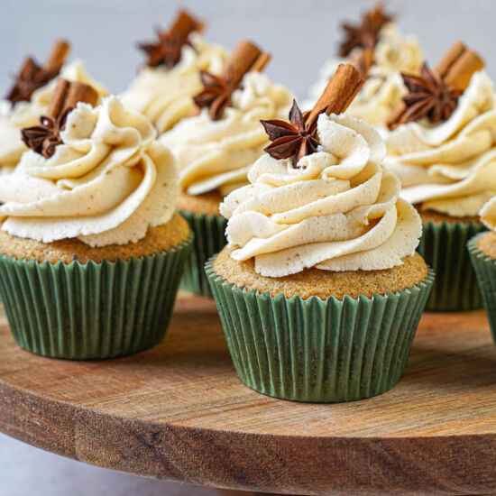 Chai Cupcakes with Brown Butter - Recipe photo by TaraMCTable