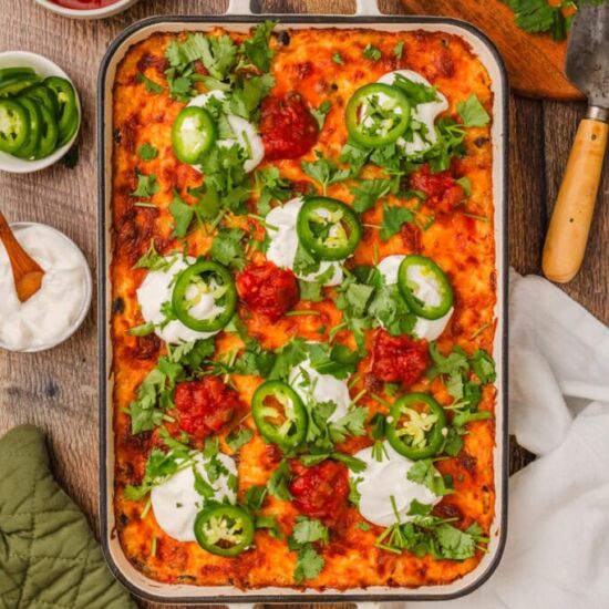 Chicken Taco Casserole - Recipe photo by The Cookin Chicks