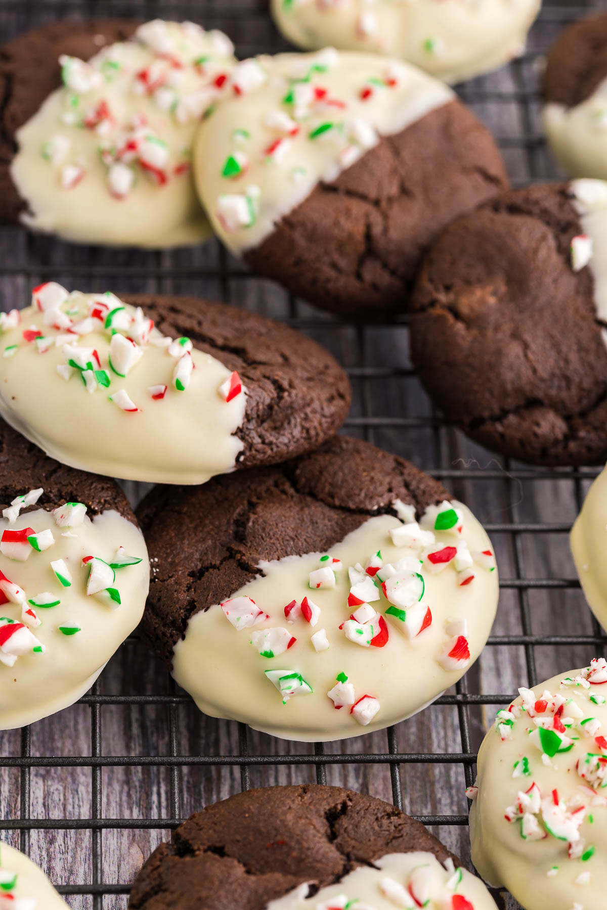 Chocolate Peppermint Cookies - Recipe photo by TheRecipeNest