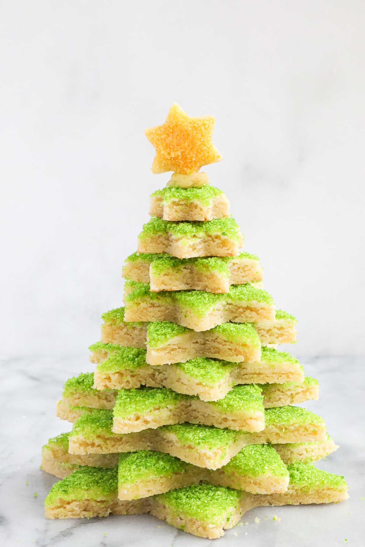 Christmas Cookie Tree - Recipe photo by elleandpear