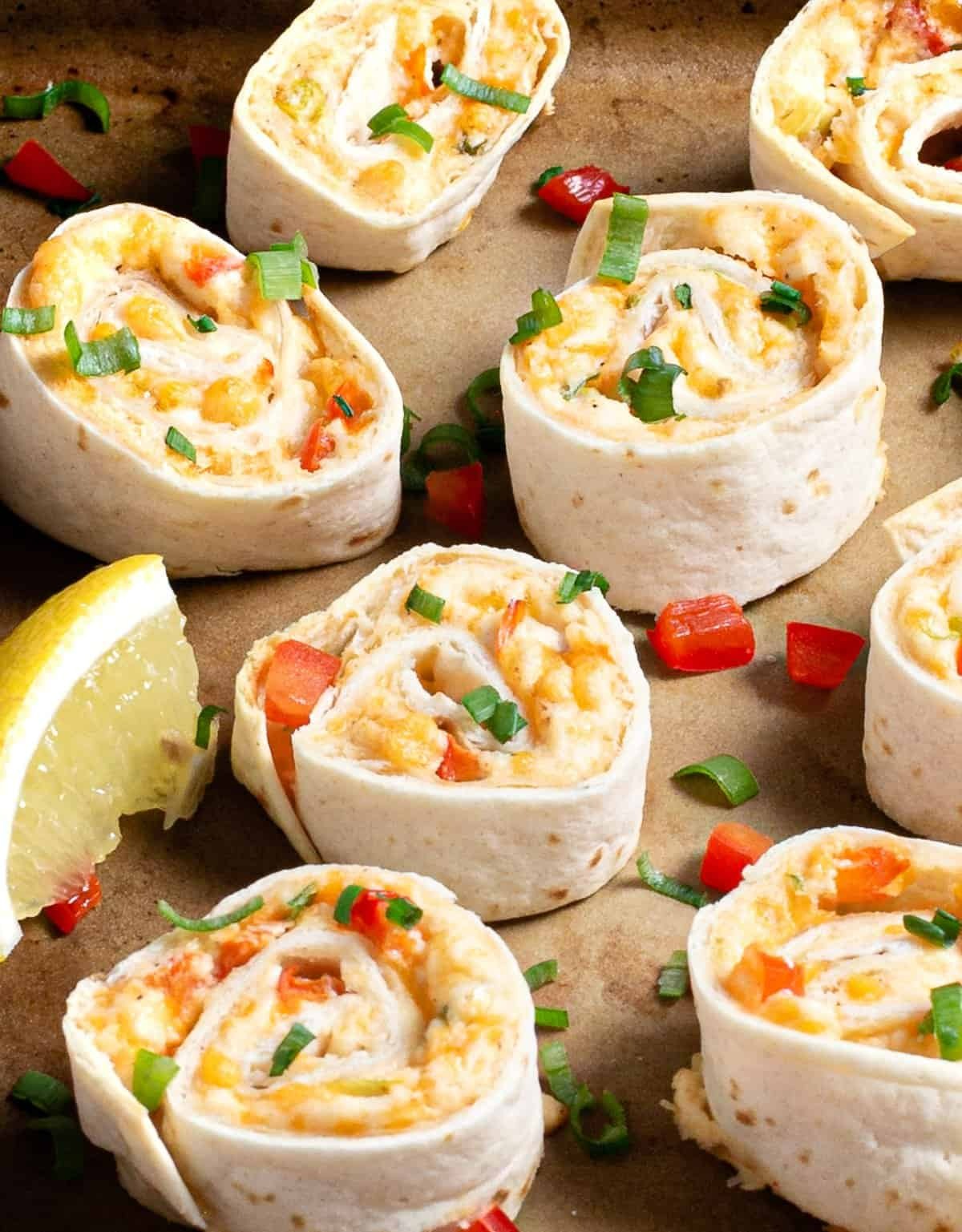 Baked Crab Pinwheels - Recipe photo by Intentional Hospitality