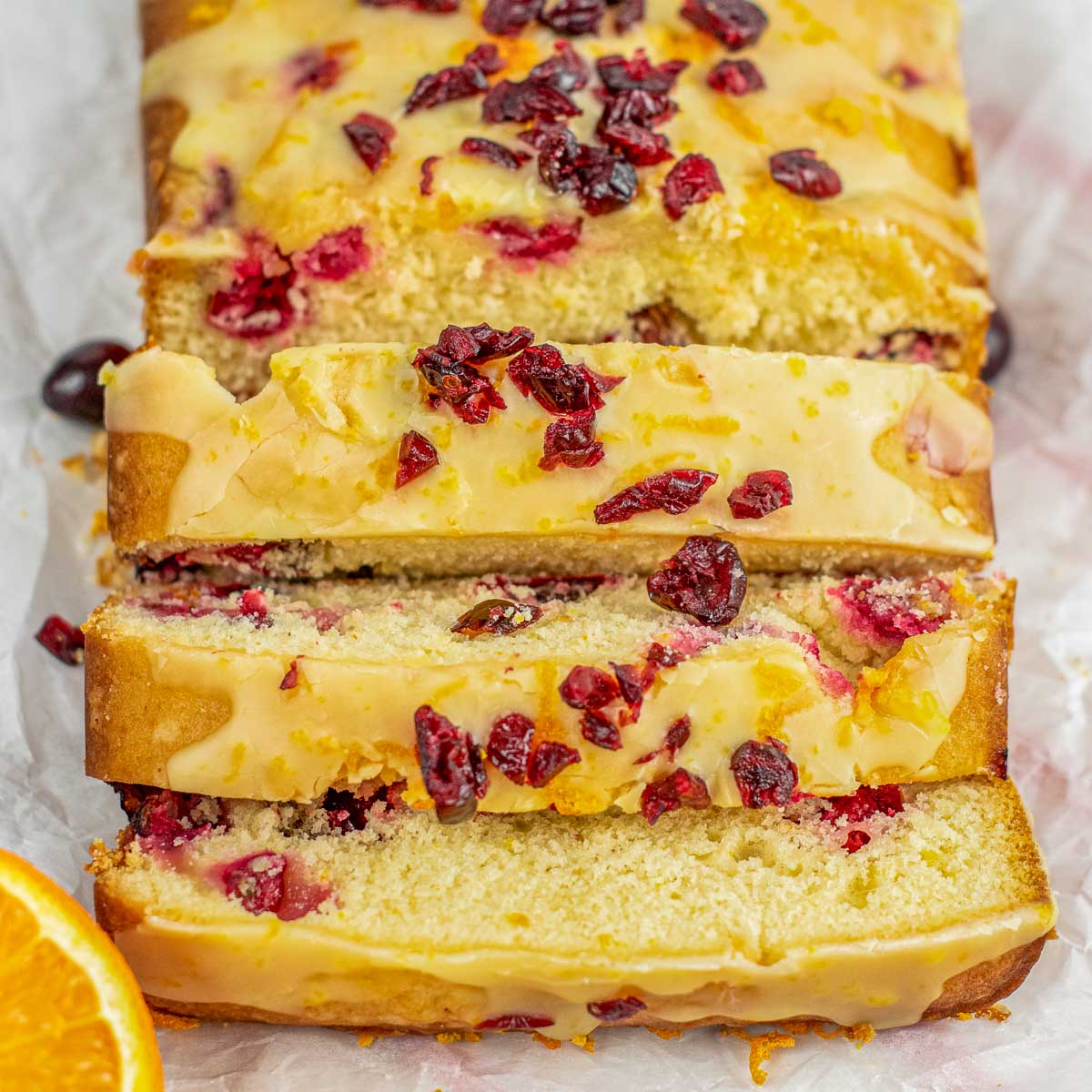 Easy Cranberry Orange Bread - Recipe photo by ToSimplyInspire