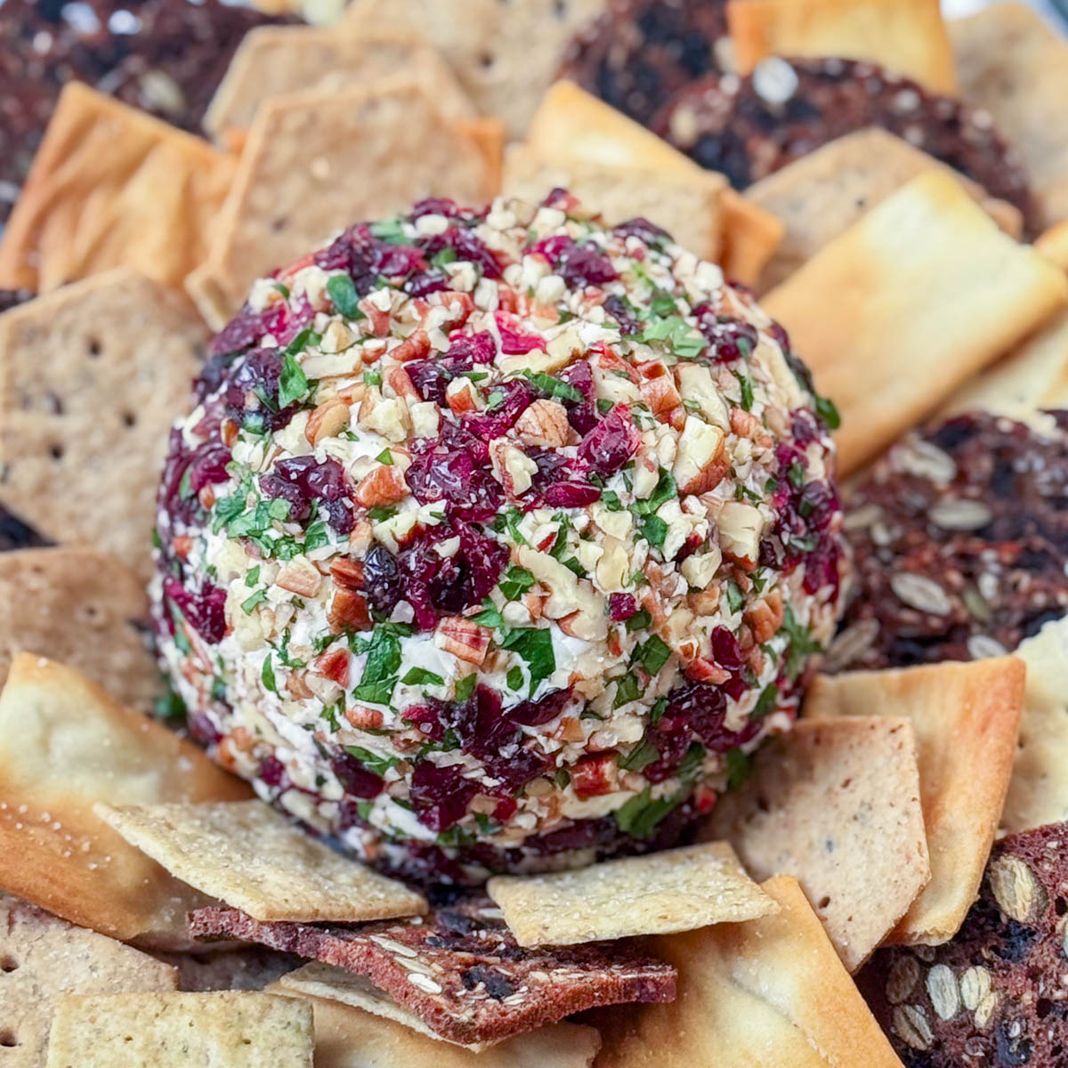 Cranberry Pecan Cheese Ball - Recipe photo by NextLevelBaker