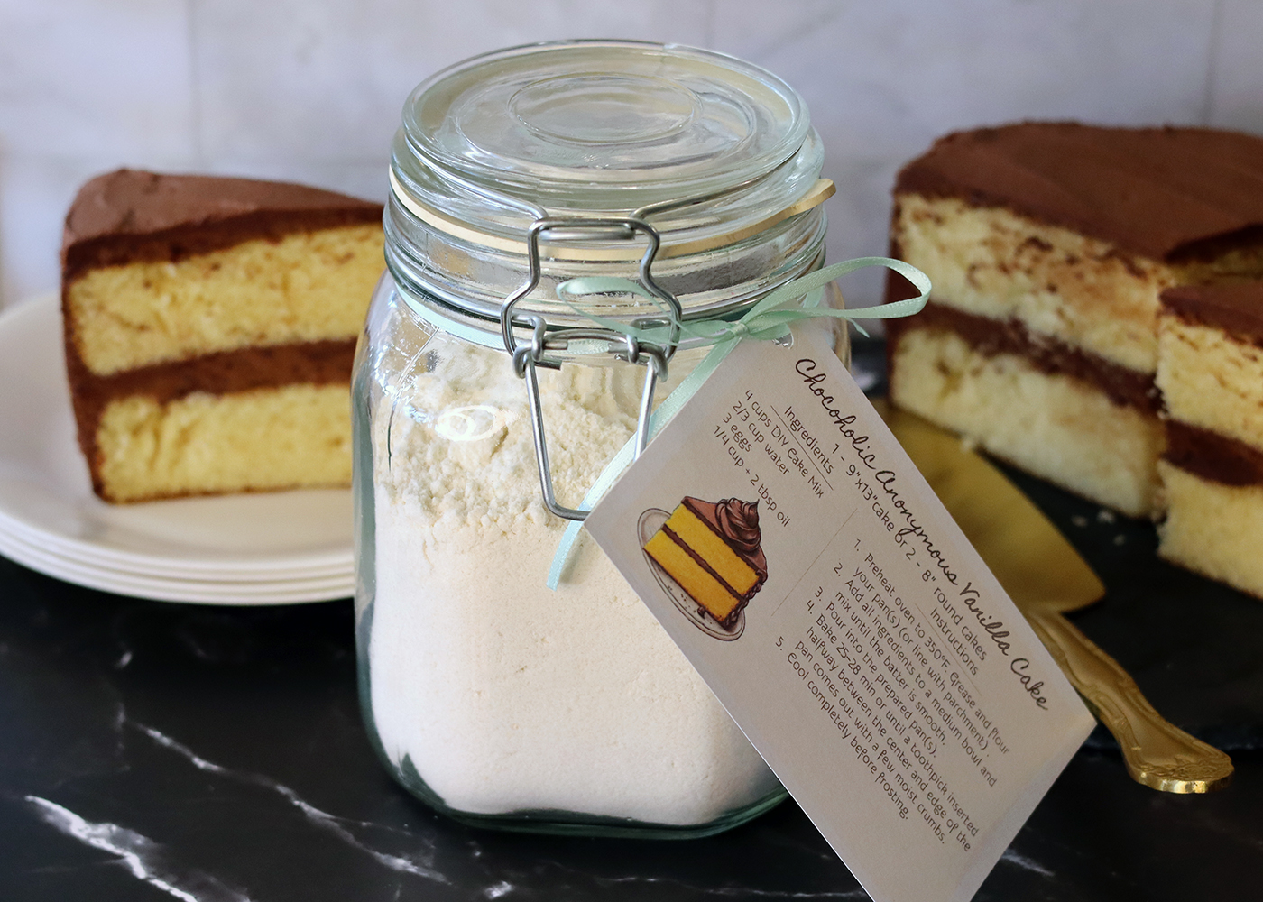 DIY Vanilla Cake Mix - Recipe photo by ChocoholicAnonymous