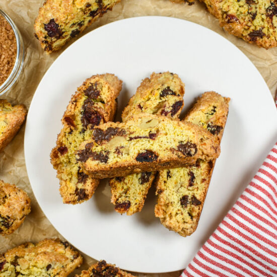 Cranberry Orange Biscotti - Recipe photo by bastecutfold