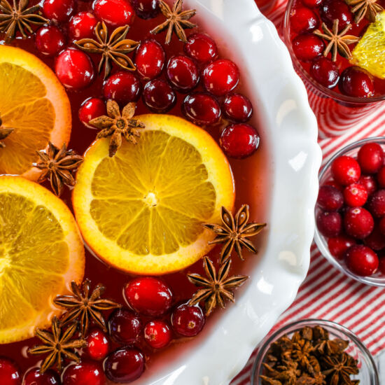 Cranberry Punch - Recipe photo by bastecutfold
