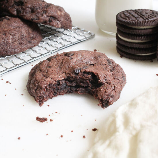 Chocolate Cookies & Cream Cookies - Recipe photo by cedarbaking