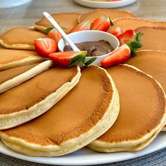 Easy Fluffy Pancakes - Recipe photo by ohlou