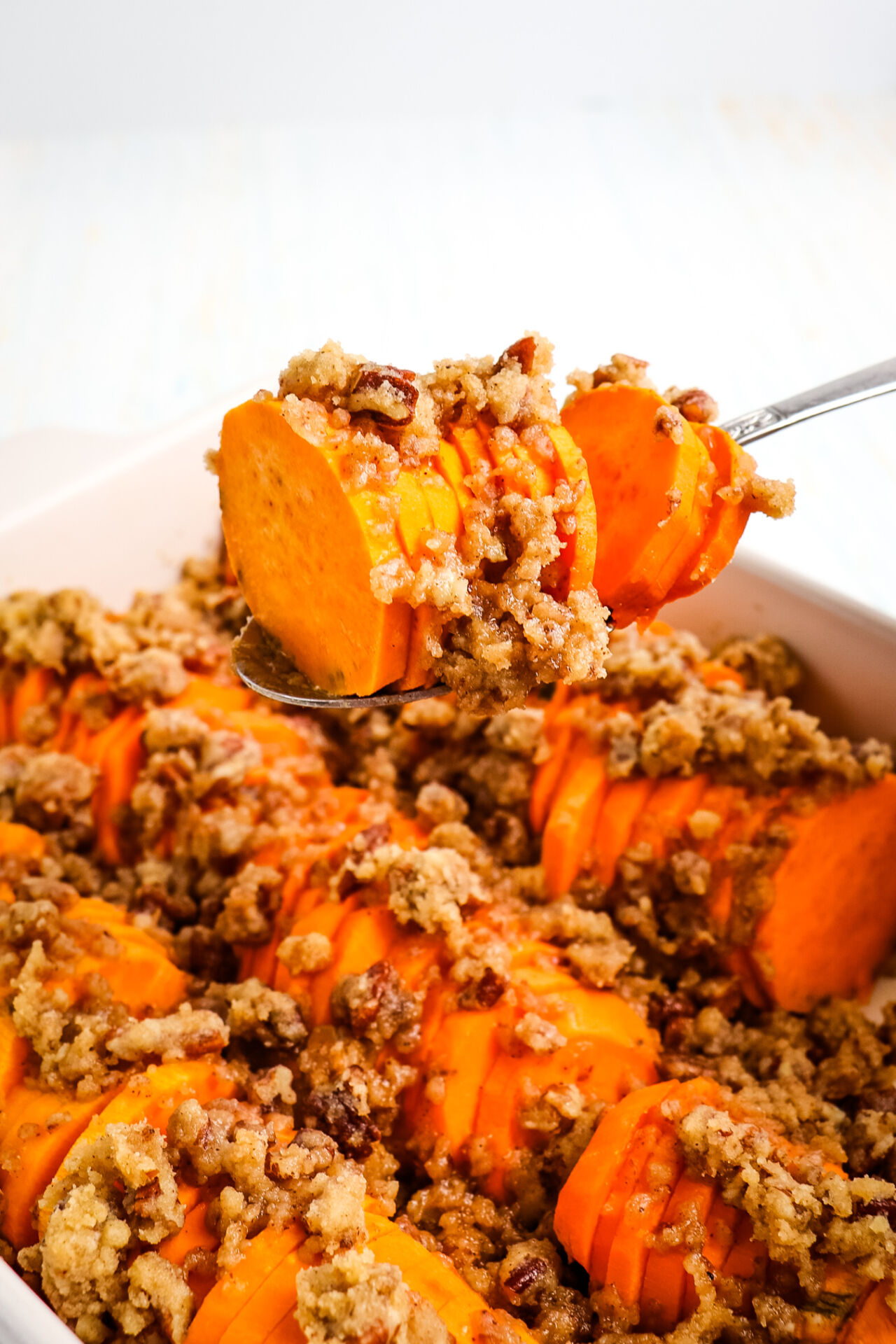 Hasselback Sweet Potatoes - Recipe photo by DelightfulEMade