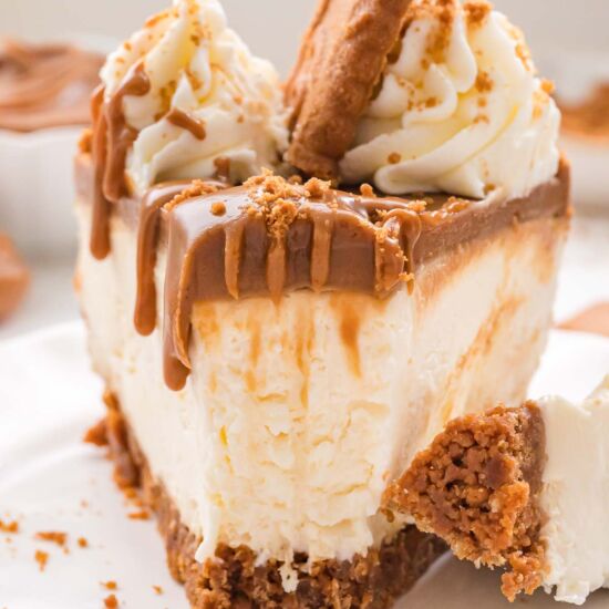 No-Bake Biscoff Cheesecake - Recipe photo by Tessies Table