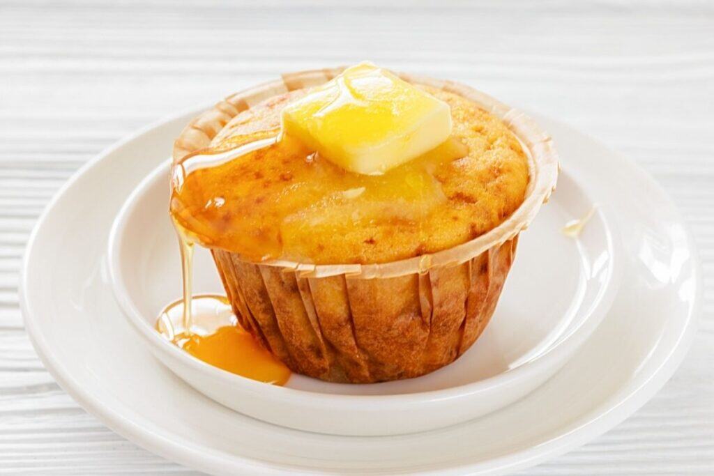 Honey Cornbread Muffins - Recipe photo by jenn@cookwhatyoulove.com