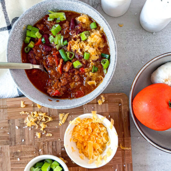 Homemade Beef Chili - Recipe photo by homeandfed