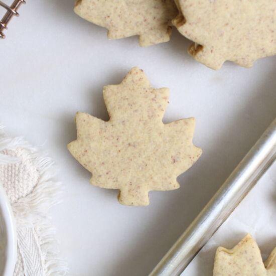 Maple Leaf Sandwich Cookies - Recipe photo by cedarbaking
