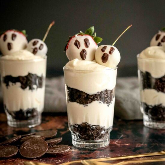 Cookies and Scream Mini Cheesecakes - Recipe photo by vanillafrost4
