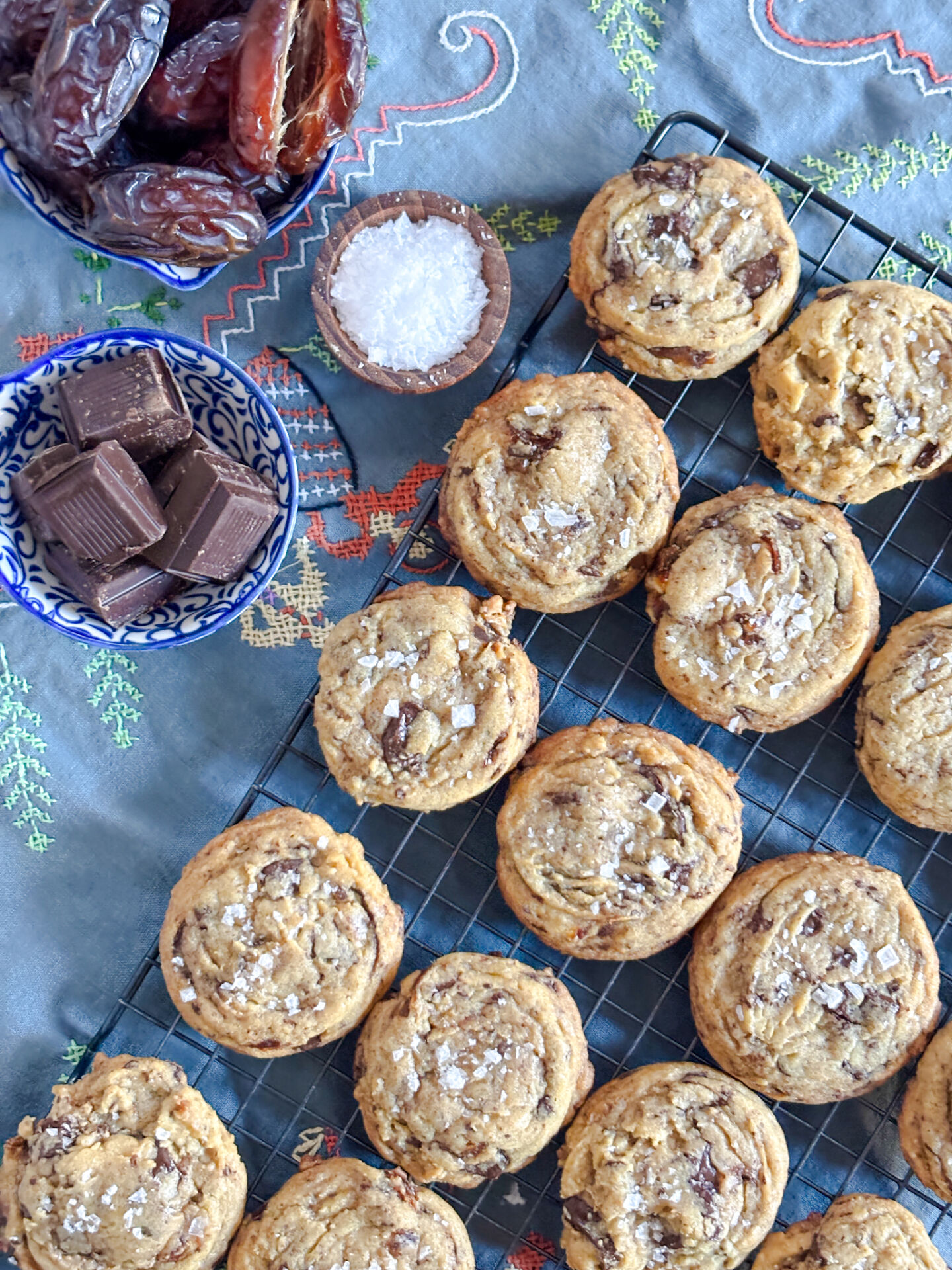 Salted Date & Dark Chocolate Cookies - Recipe photo by northernginger