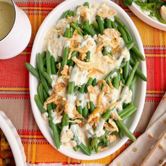 Green Beans in Onion Cream Sauce - Recipe photo by theyummymuffin02