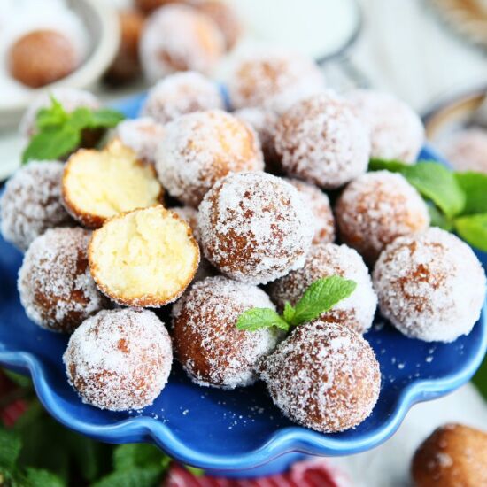 Yoghurt Castagnole - Recipe photo by Taste of Home