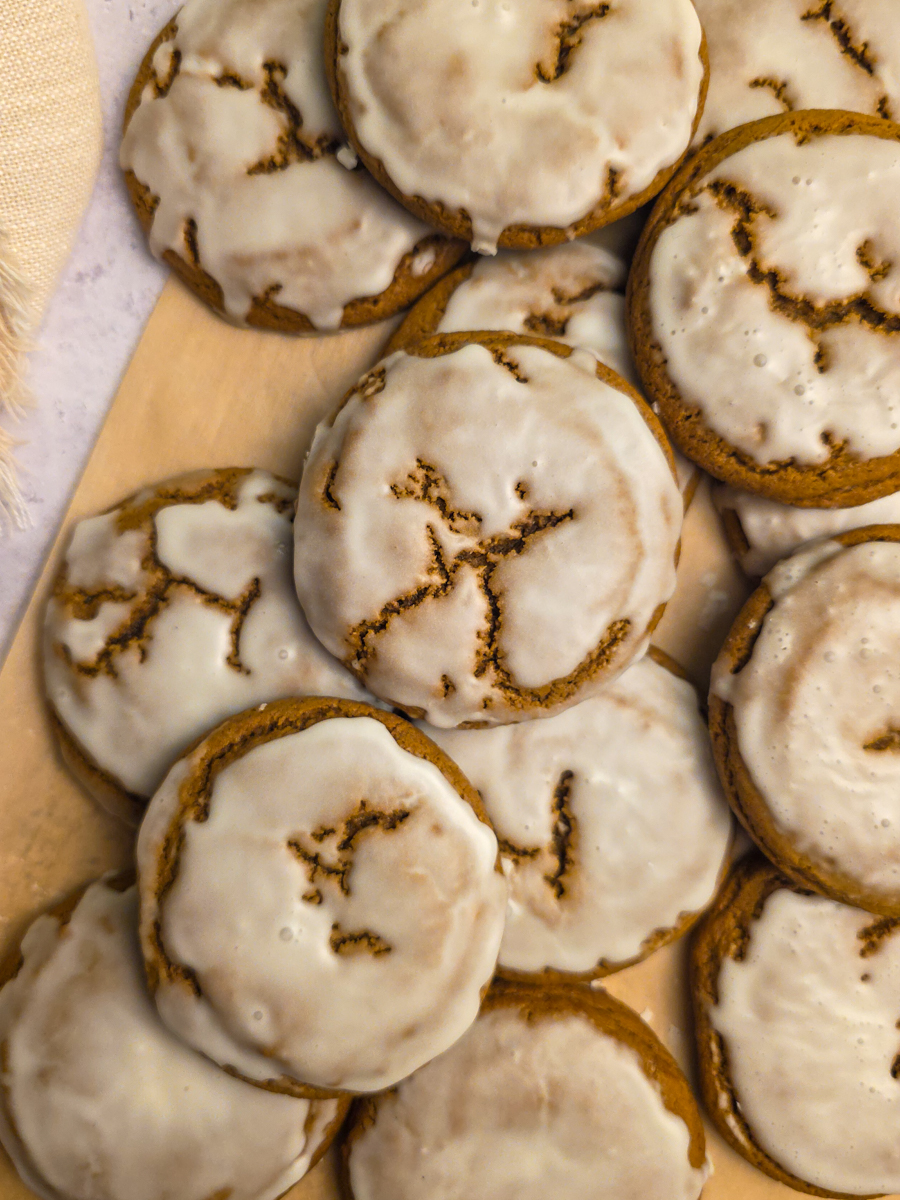 Iced Gingerbread Cookies - Recipe photo by simply scratch made