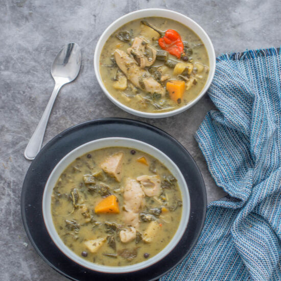 Jamaican Pepperpot Soup - Recipe photo by thatgirlcookshealthy