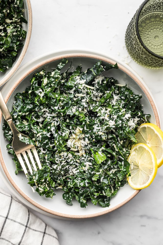 Simple Lemon Kale Salad - Recipe photo by myeverydaytable