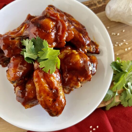 Korean Gochujang Chicken Wings - Recipe photo by theshortordercook