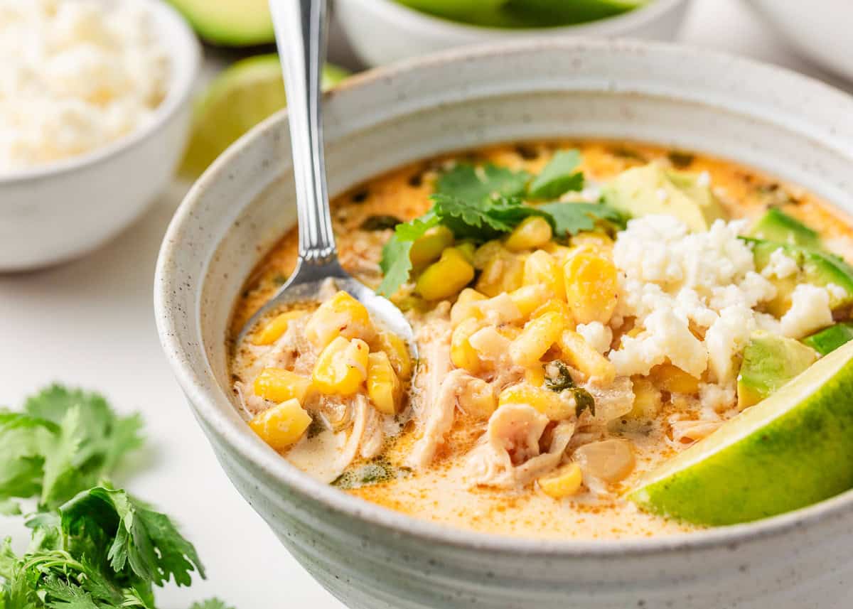 Mexican Street Corn Soup - Recipe photo by I Heart Naptime