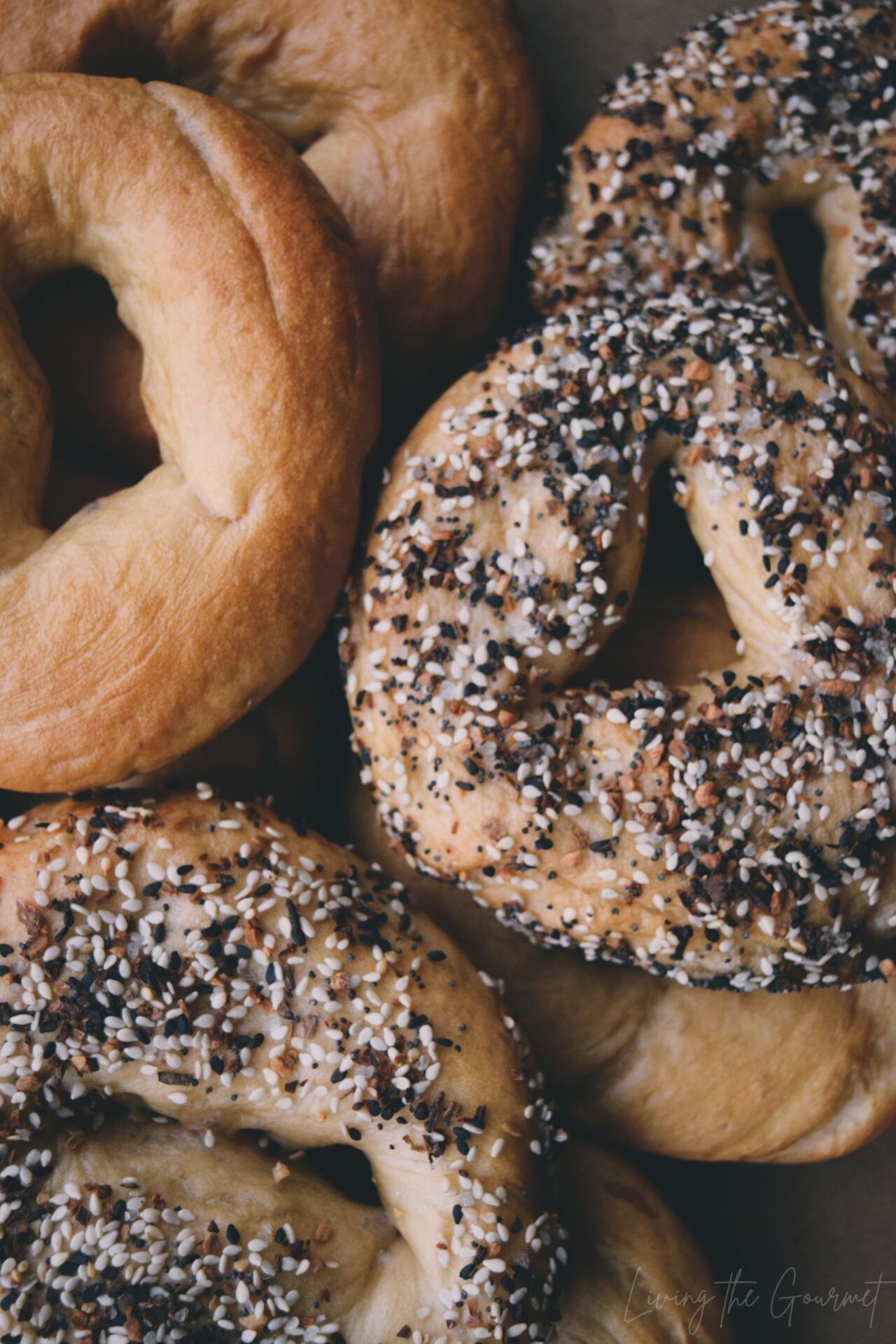 NY-Style Bagels - Recipe photo by LivingtheGourmet