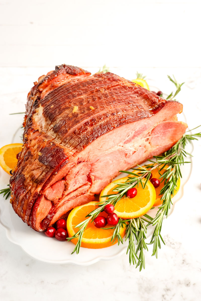 Orange Glazed Spiral Ham - Recipe photo by DelightfulEMade