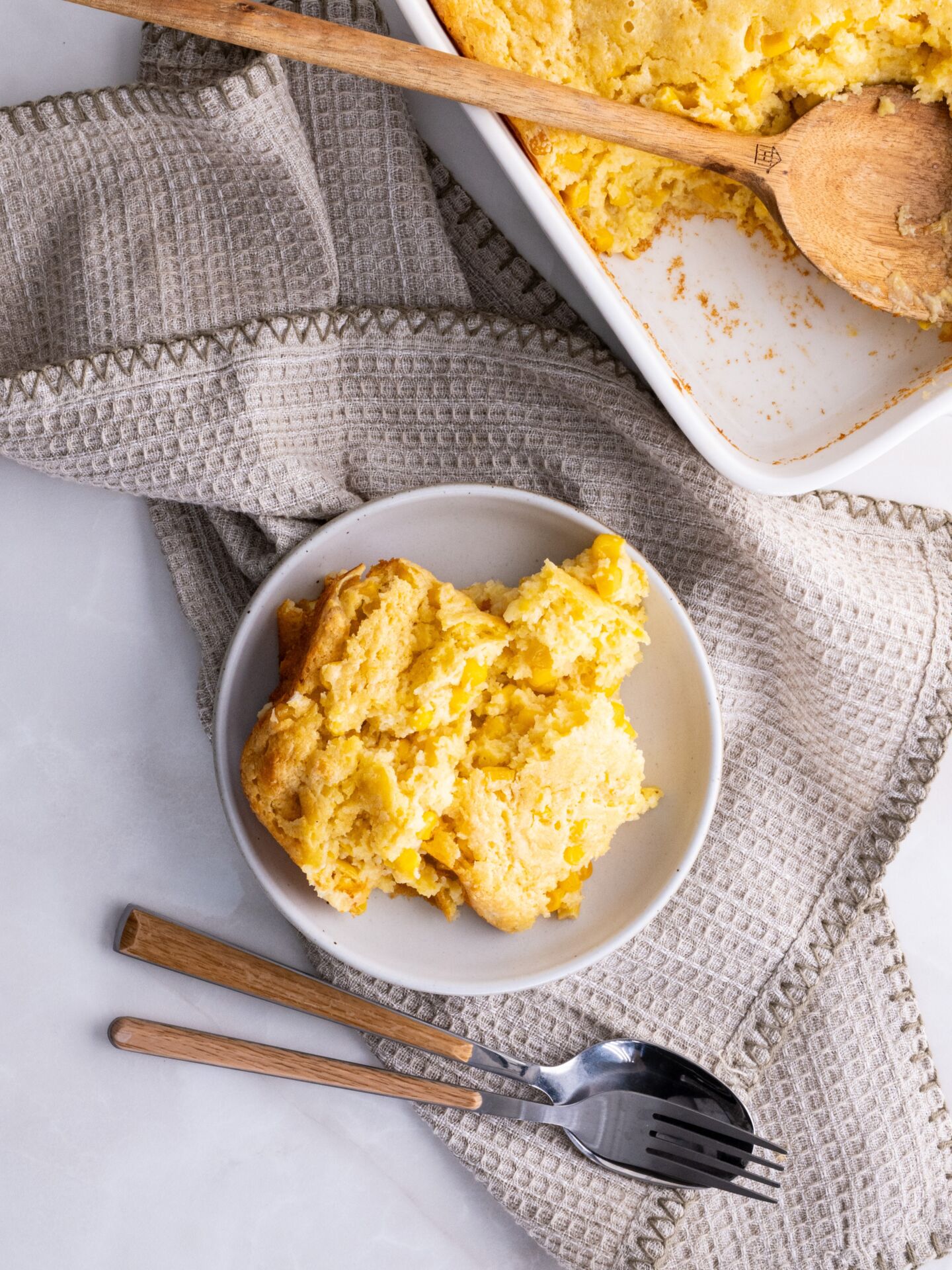 Corn Souffle - Recipe photo by SuburbanSimplicity