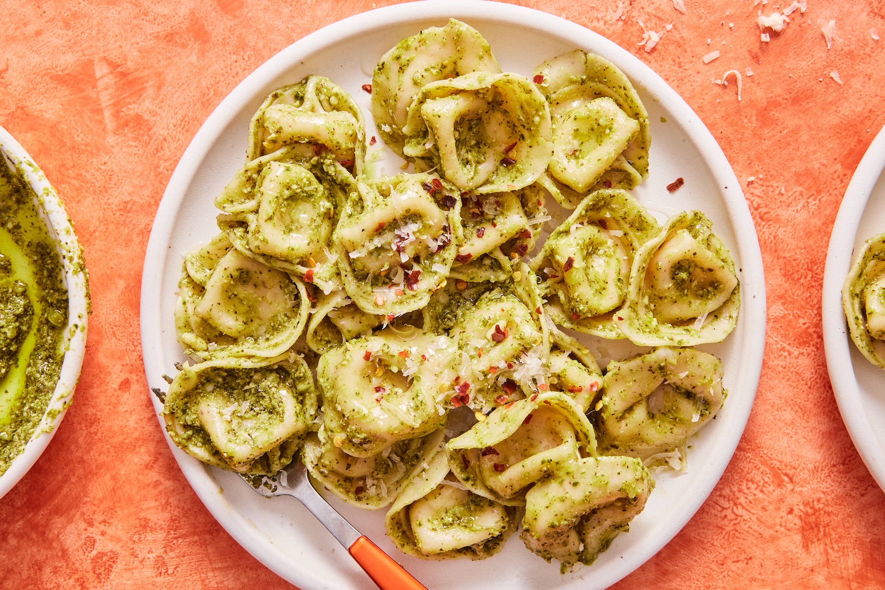 Pesto Tortellini - Recipe photo by myeverydaytable
