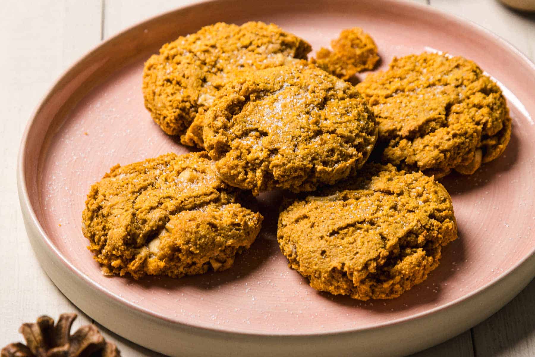 Pumpkin & White Chocolate Cookies - Recipe photo by ImmigrantsTable
