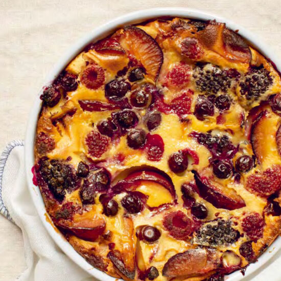 Red Fruit Clafoutis - Recipe photo by coolfooddude