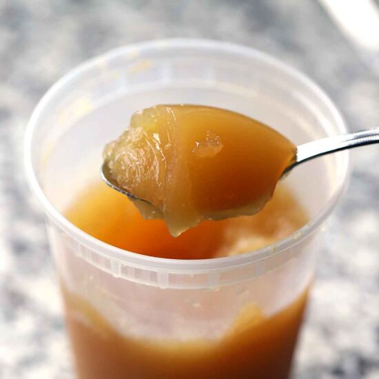 Rotisserie Chicken Bone Broth - Recipe photo by bowlofdelicious