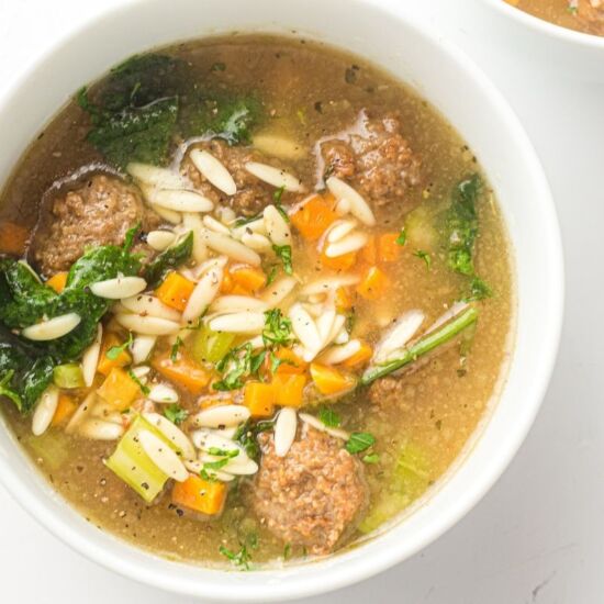 Slow Cooker Italian Wedding Soup - Recipe photo by jenn@cookwhatyoulove.com