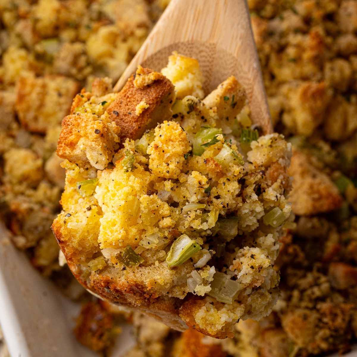 Southern Cornbread Dressing - Recipe photo by mytxkitchen
