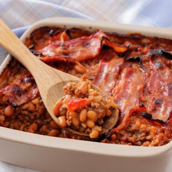 Ground Beef & Baked Bean Casserole - Recipe photo by jenn@cookwhatyoulove.com