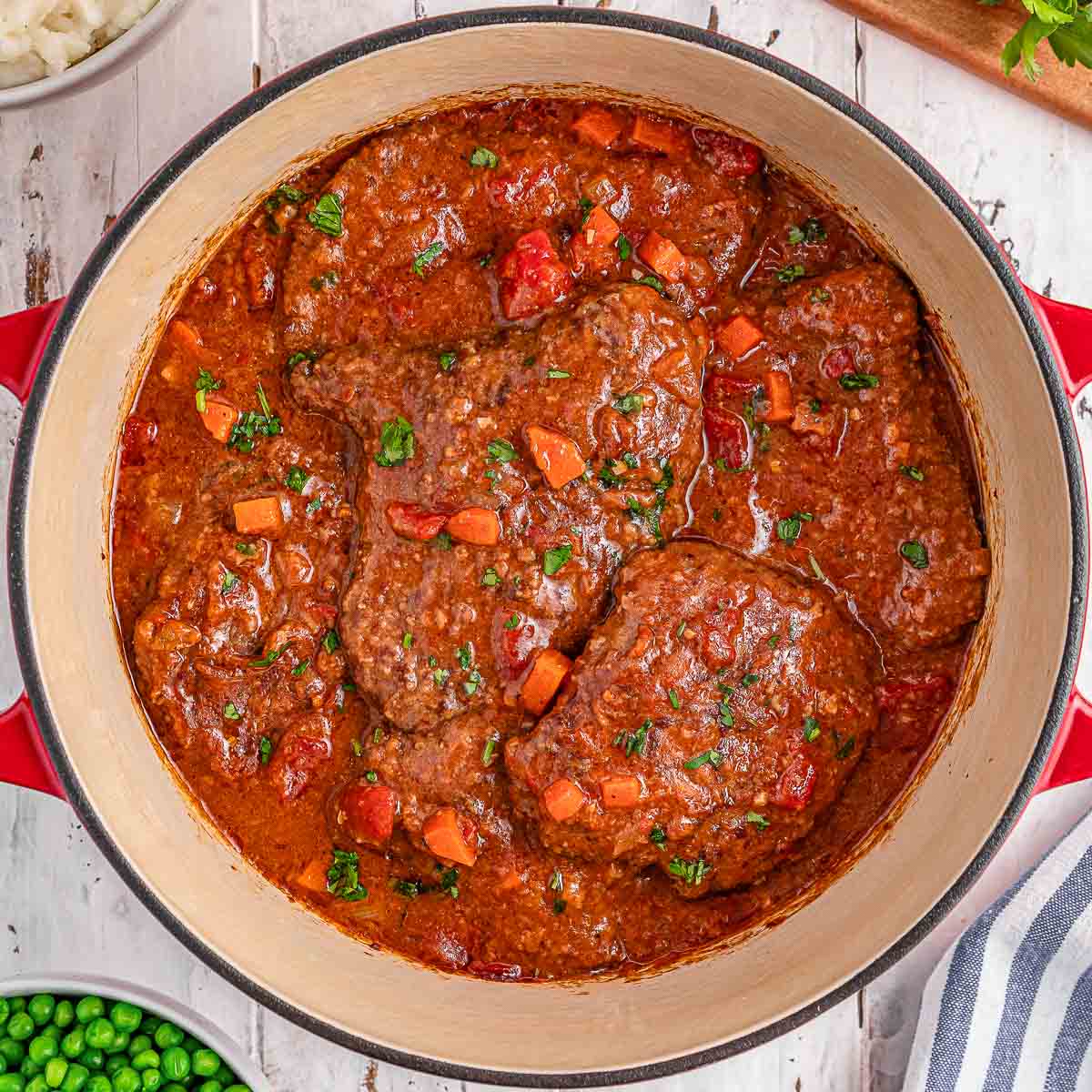 Classic Swiss Steak - Recipe photo by ToSimplyInspire