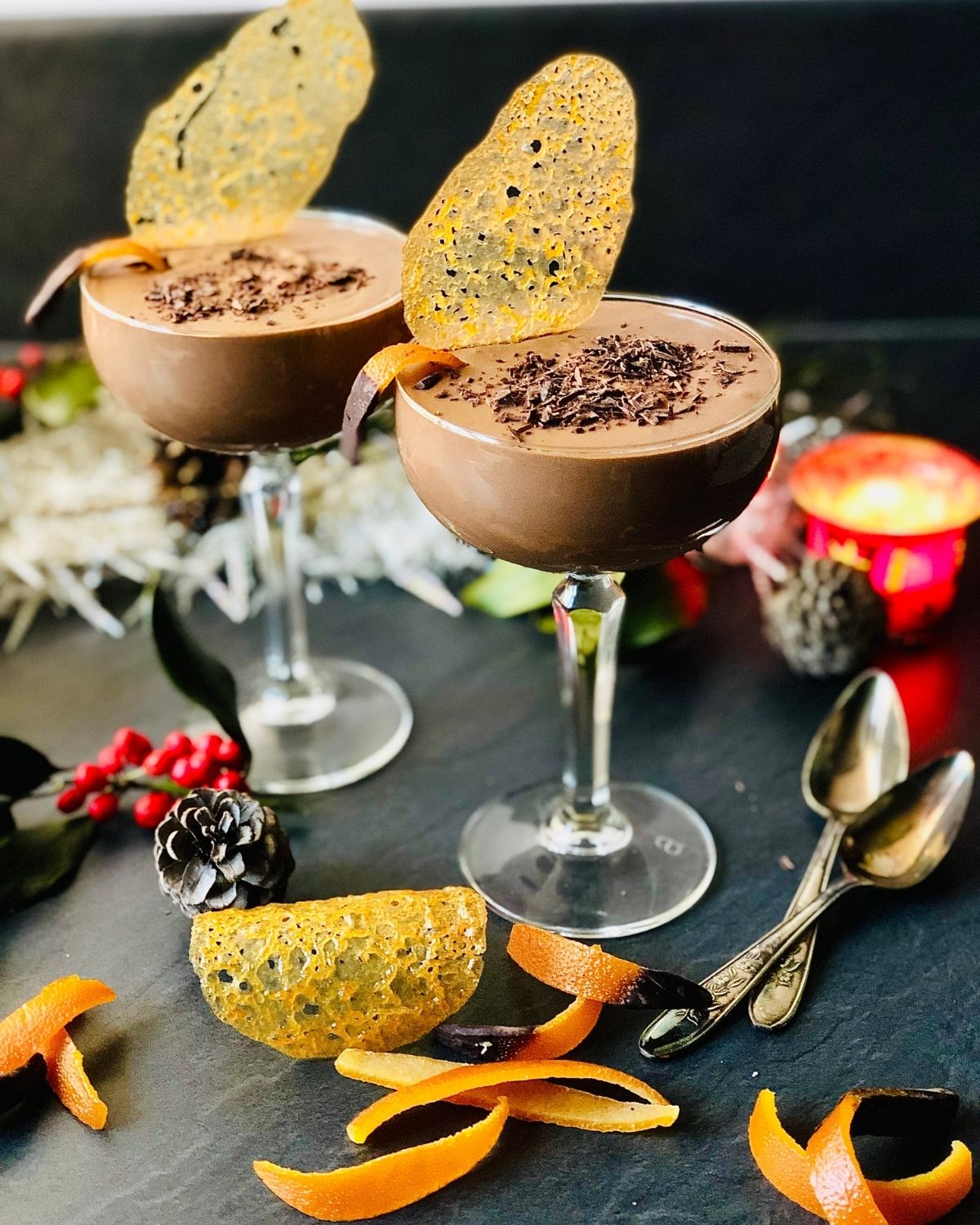 Vegan Chocolate & Orange Mousse - Recipe photo by Kitchen and Other Stories