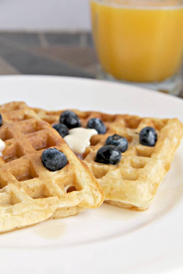 Buttermilk Waffles - Recipe photo by southern food and fun