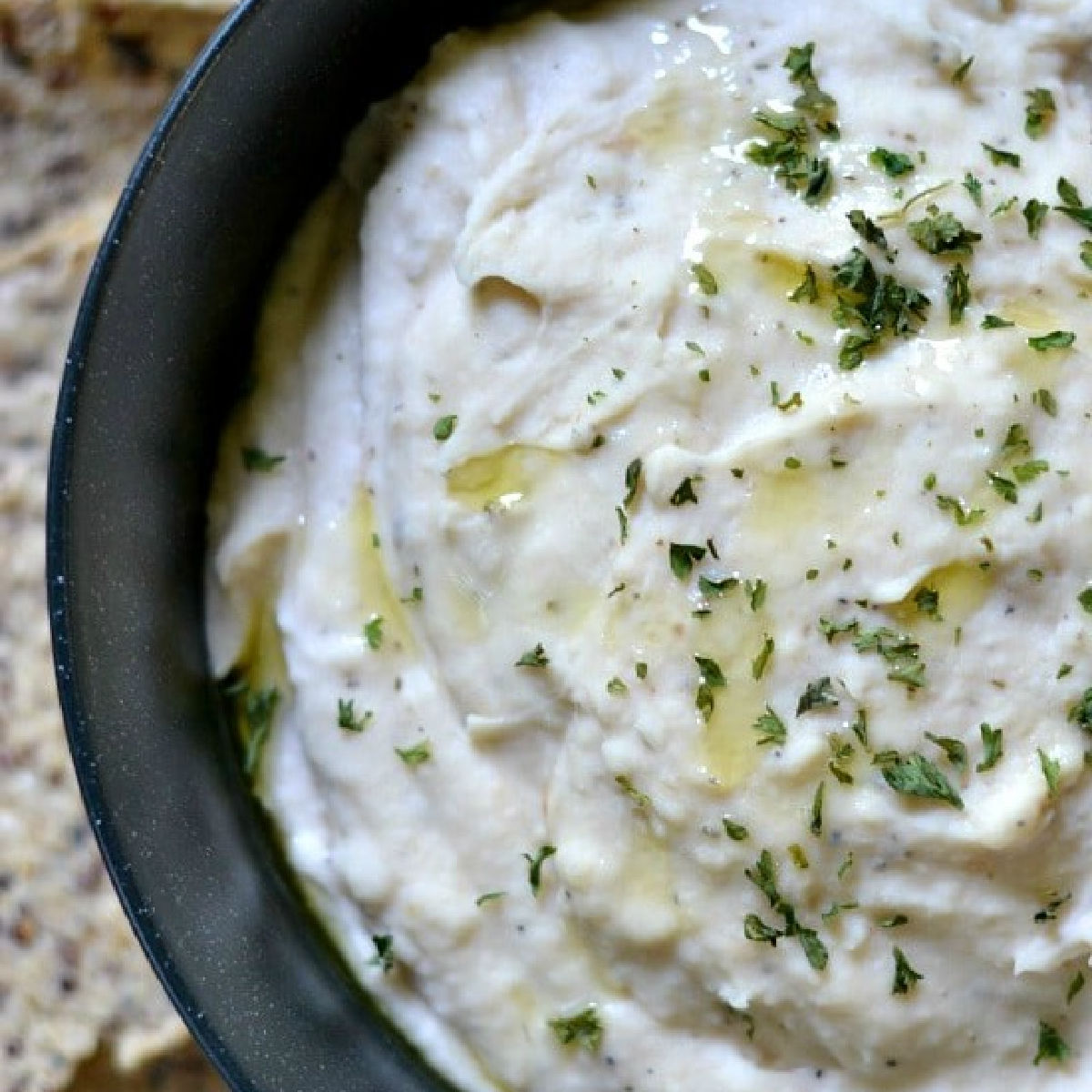 White Bean Dip - Recipe photo by ToSimplyInspire