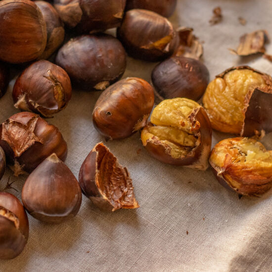 Air Fryer Roasted Chestnuts - Recipe photo by My Best Air Fryer Recipes