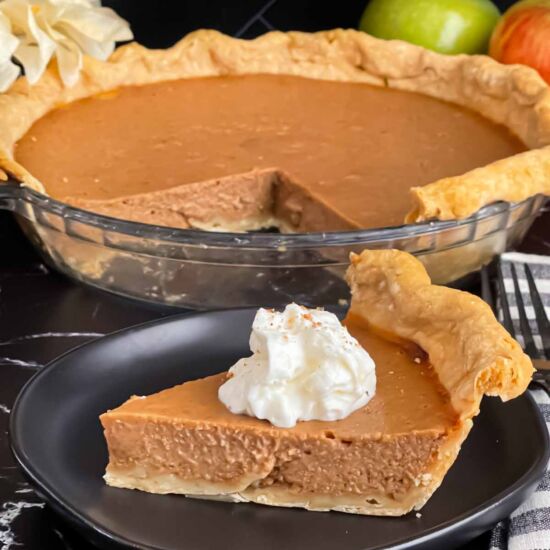 Apple Butter Pie - Recipe photo by dontsweattherecipe